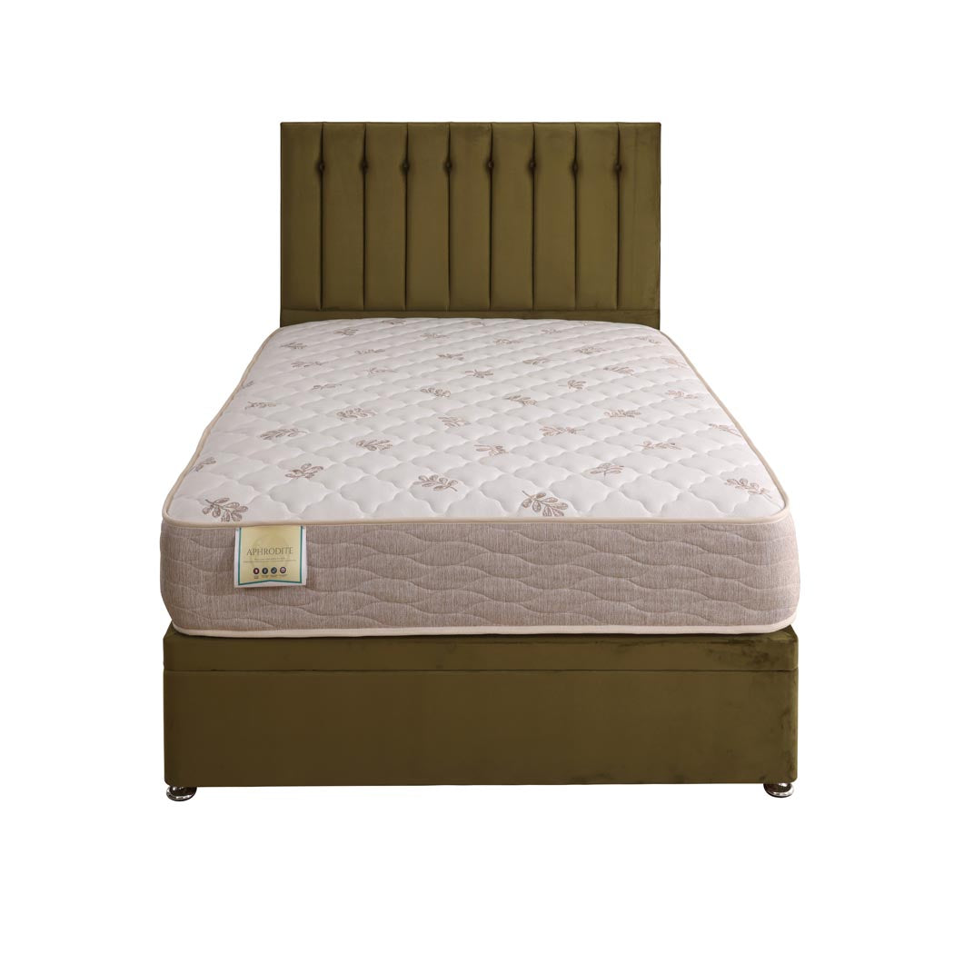 Aphrodite Coil Sprung Ottoman Side Lift Bed Set