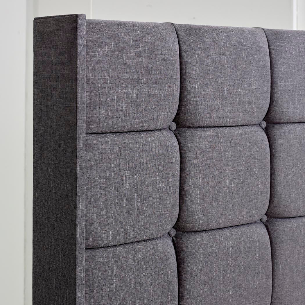 Atlanta Winged Floor Standing Upholstered Headboard