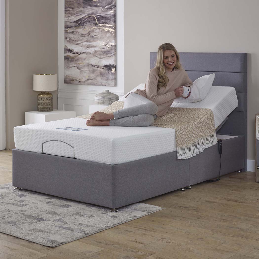 Backmatic Orthopaedic Electric Adjustable Bed Set