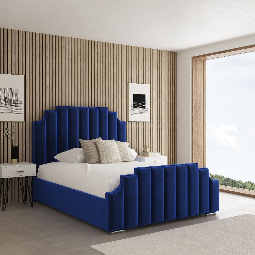 Barcelona Fabric Upholstered Bed Frame