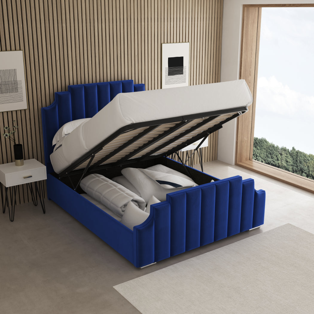 Barcelona Fabric Upholstered Bed Frame