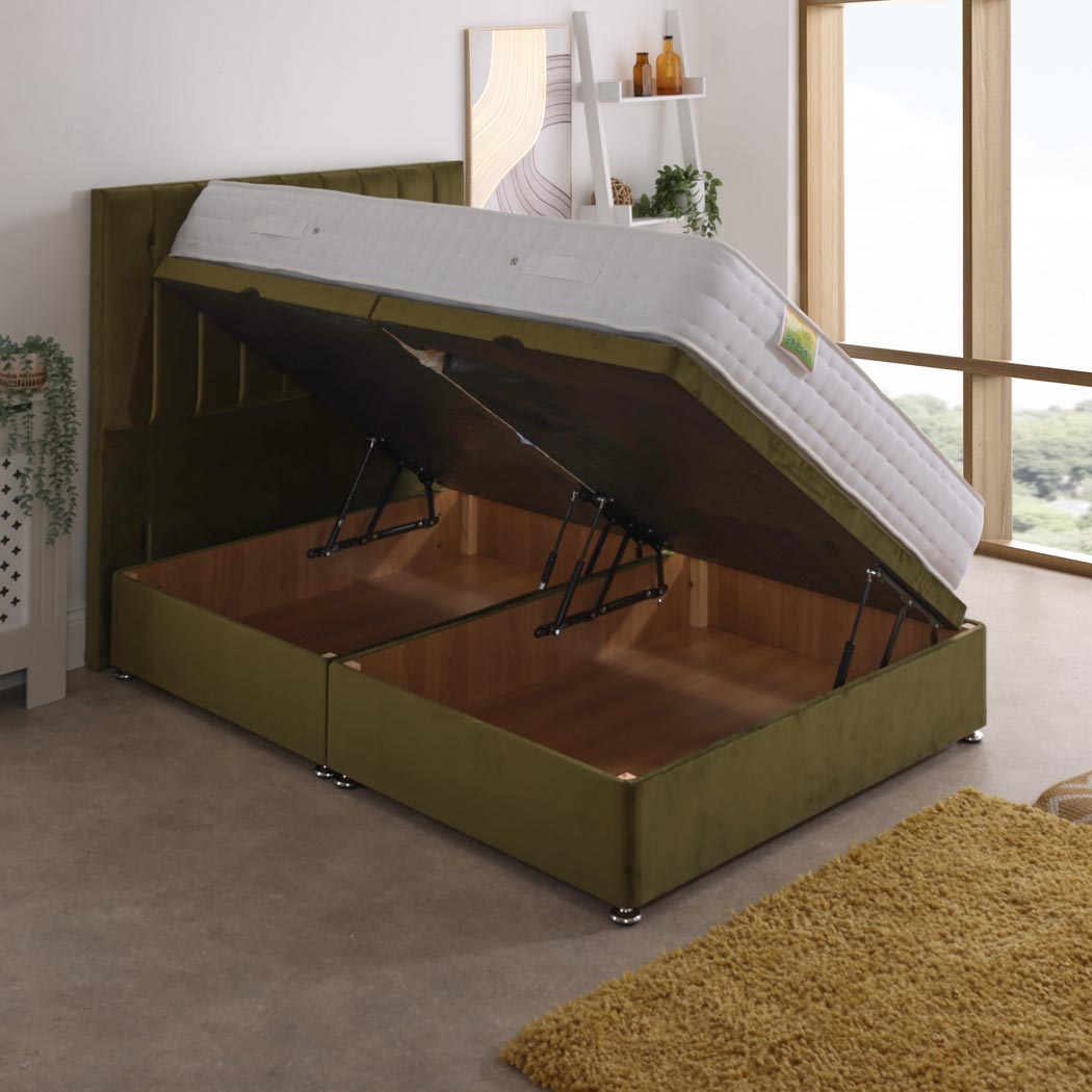 Calypso 1500 Pocket Sprung Ottoman Side Lift Bed Set