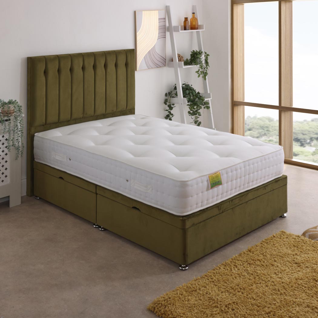 Calypso 1500 Pocket Sprung Ottoman Side Lift Bed Set
