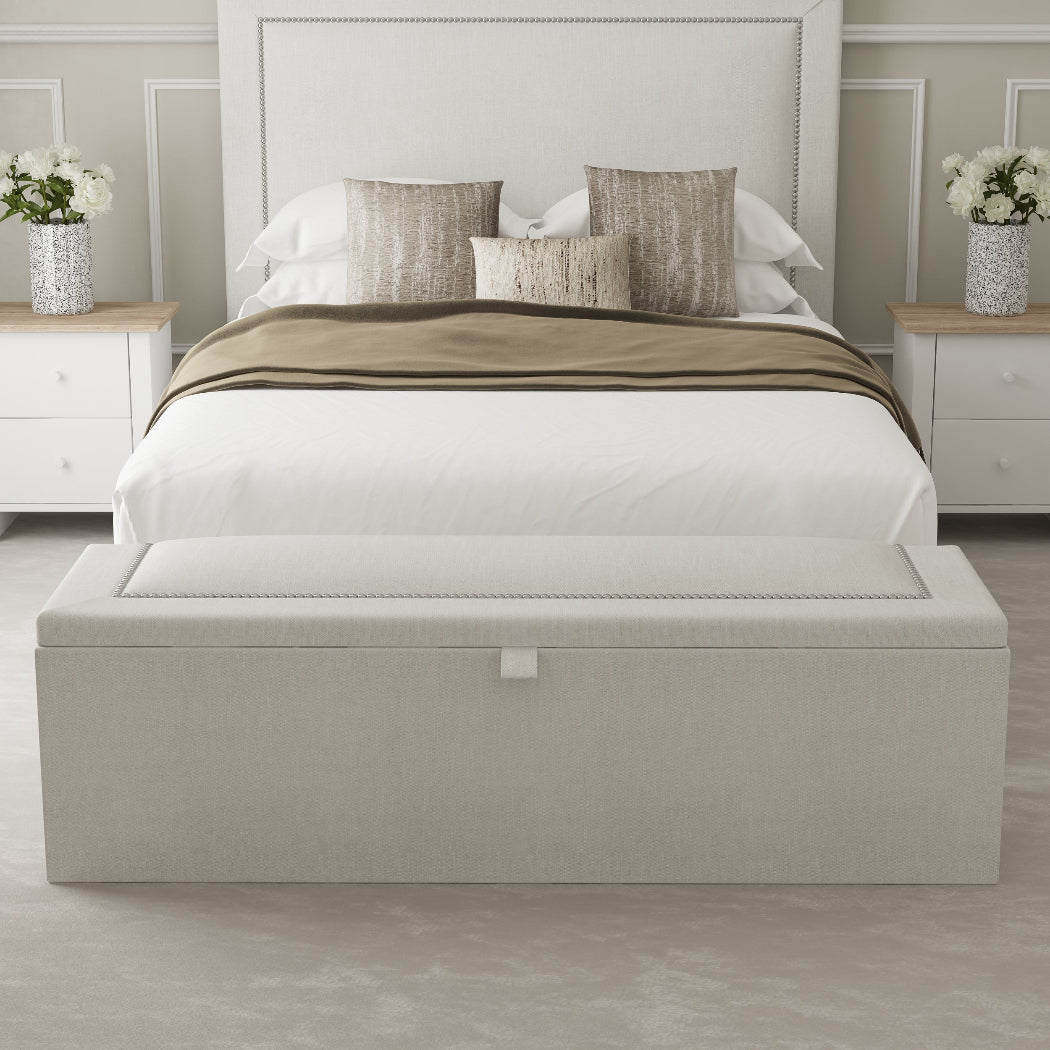 Canterbury Fabric Upholstered Blanket Box