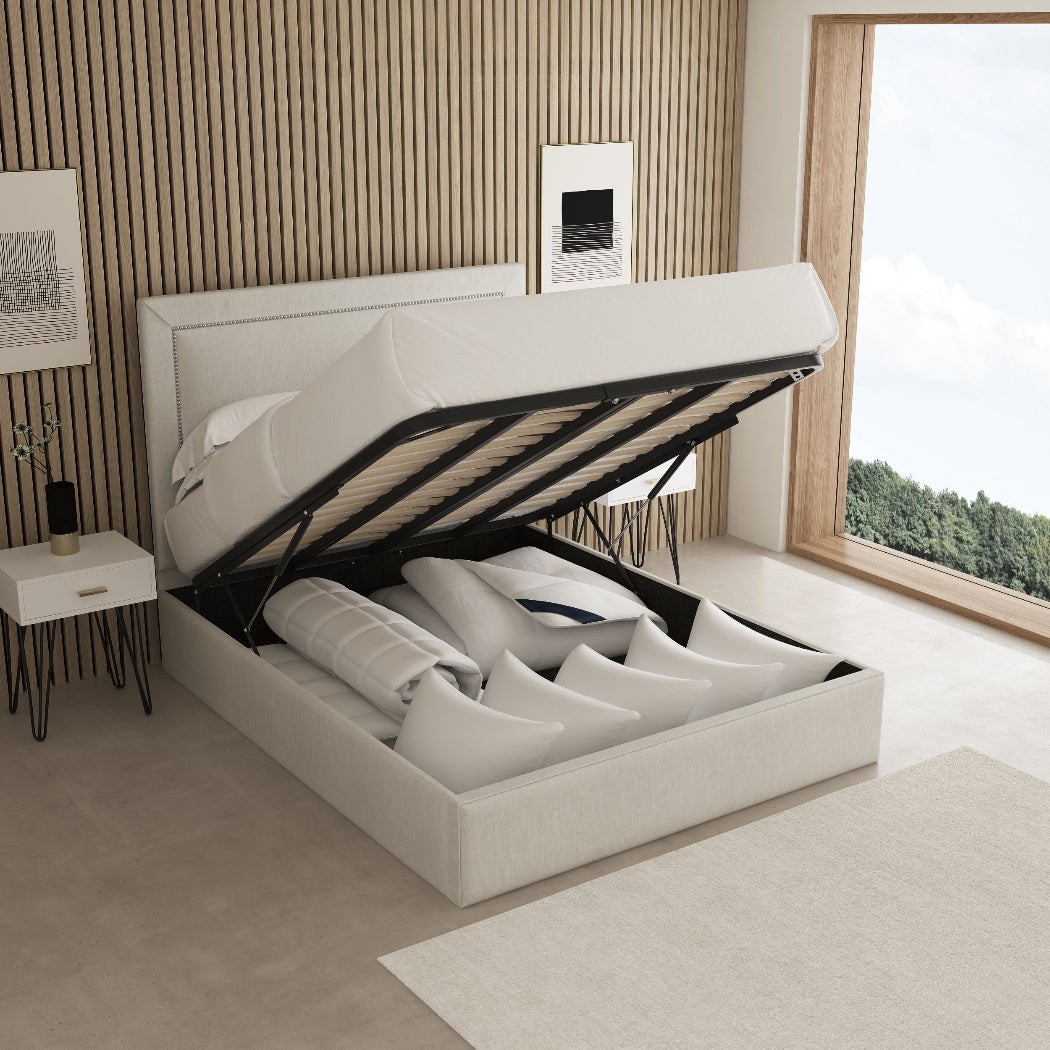 Canterbury Fabric Upholstered Bed Frame