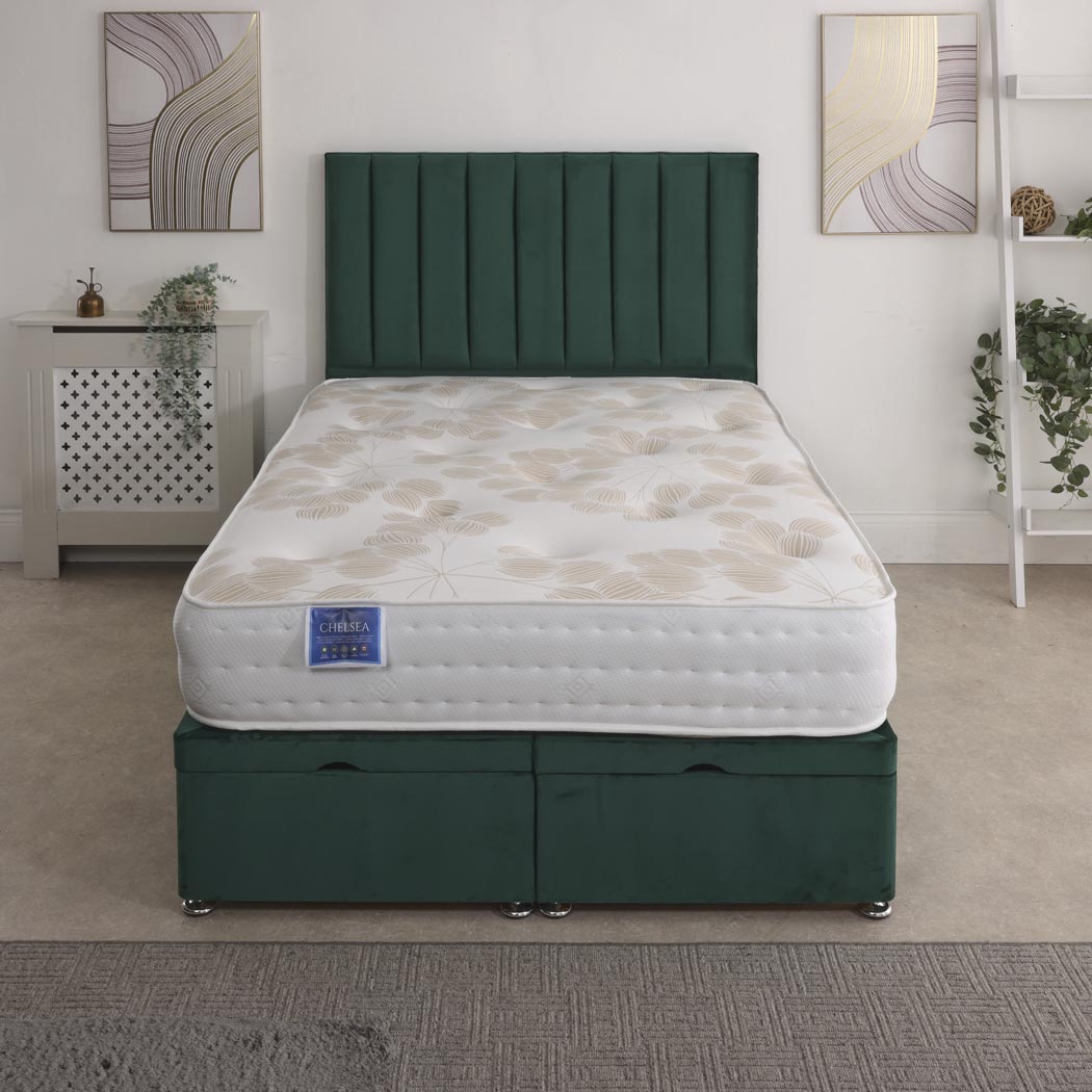 Chelsea 1500 Pocket Sprung Ottoman End Lift Bed Set