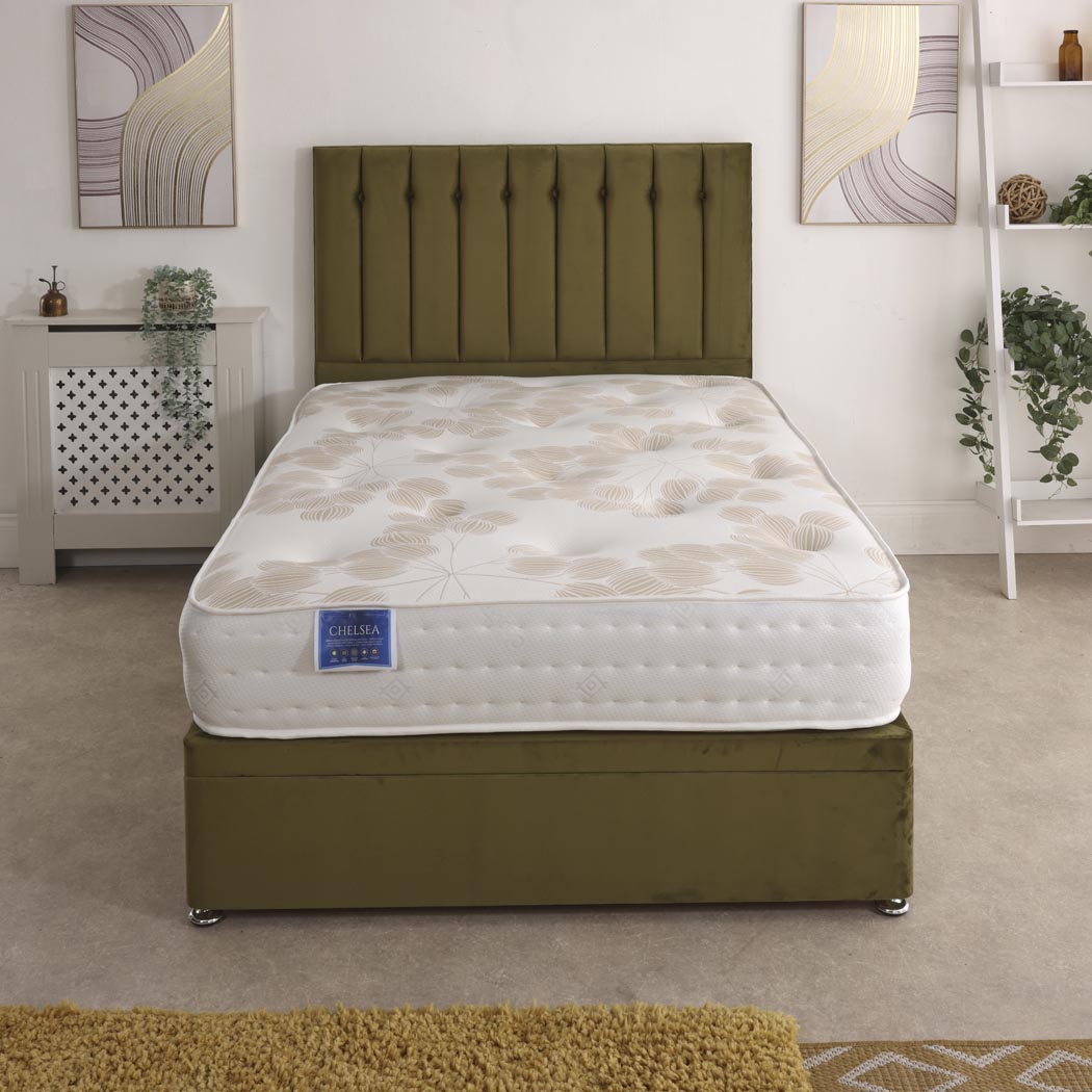 Chelsea 1500 Pocket Sprung Ottoman Side Lift Bed Set