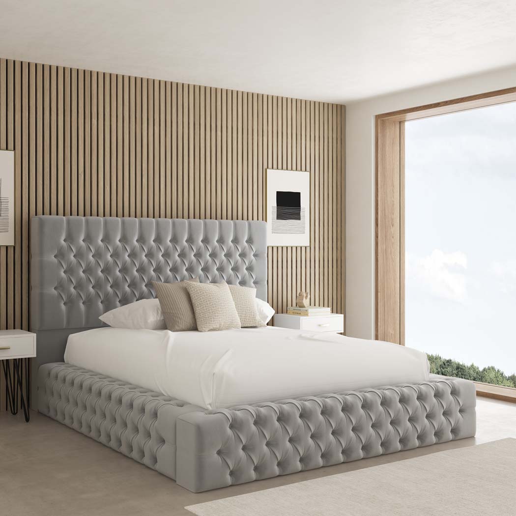 Classic Ambassador Fabric Upholstered Bed Frame