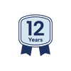 12 Year Warranty