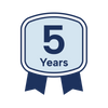 5 Year Warranty