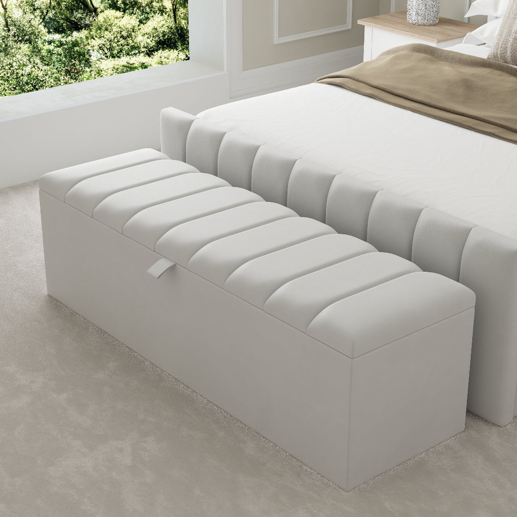 Dartford Fabric Upholstered Blanket Box