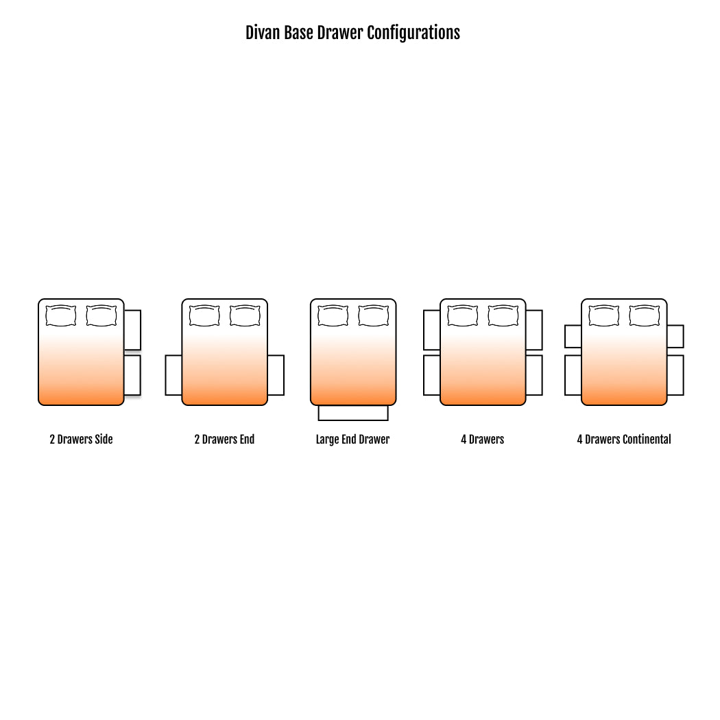 Split Divan Bed Base