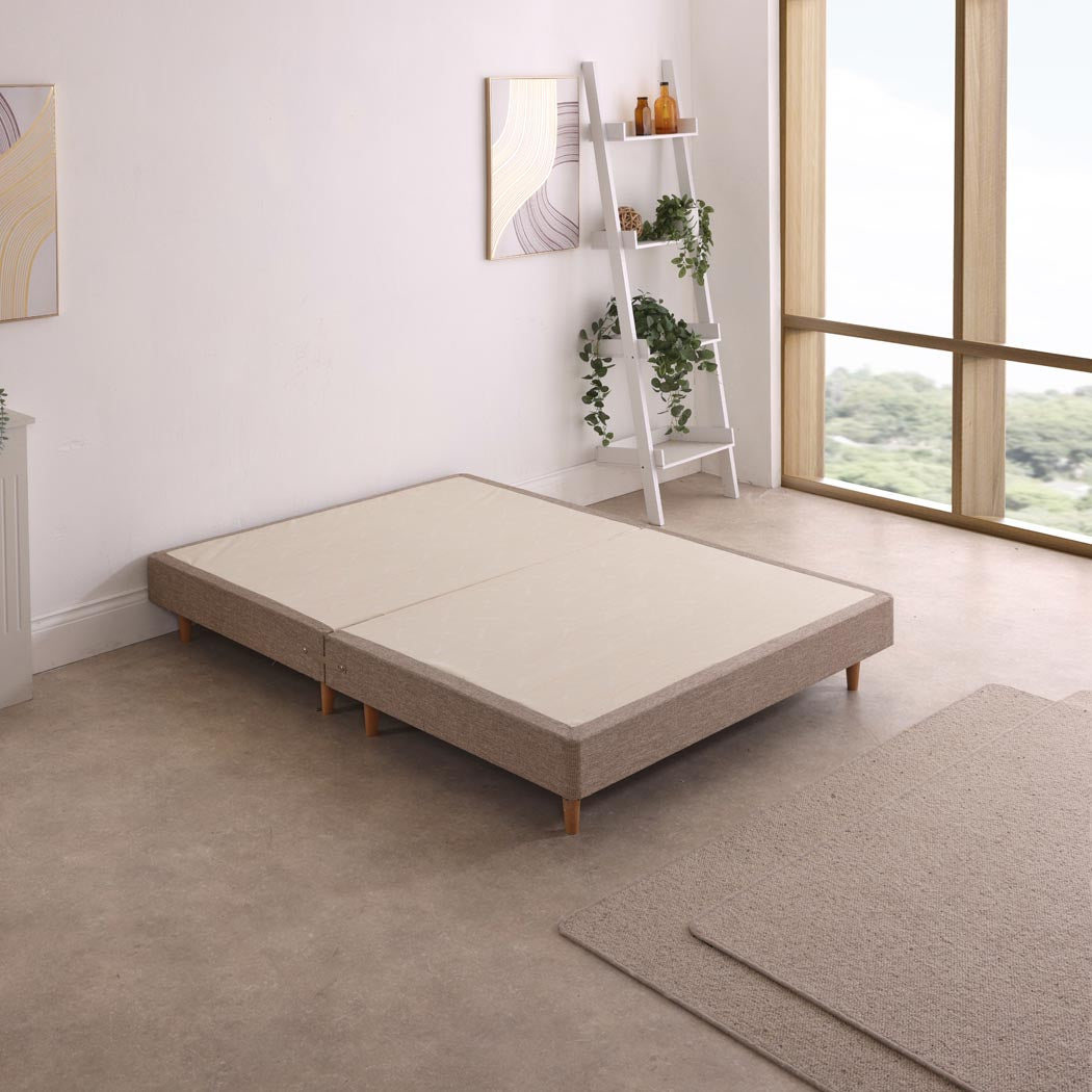 Divan Bed Base on Wooden Legs