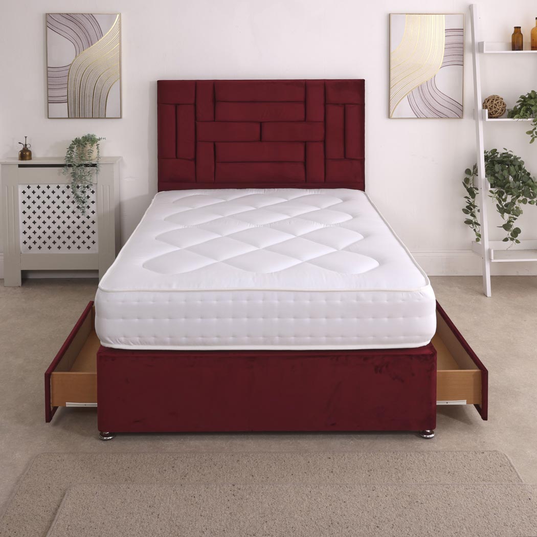 Essential Guest 1000 Pocket Sprung Divan Bed Set