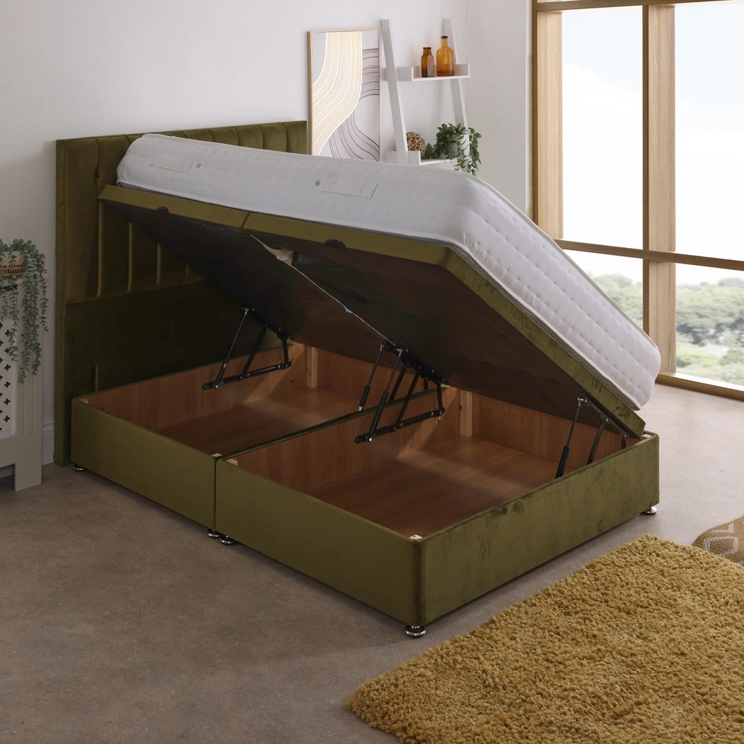Essential Guest 1500 Pocket Sprung Ottoman Side Lift Bed Set