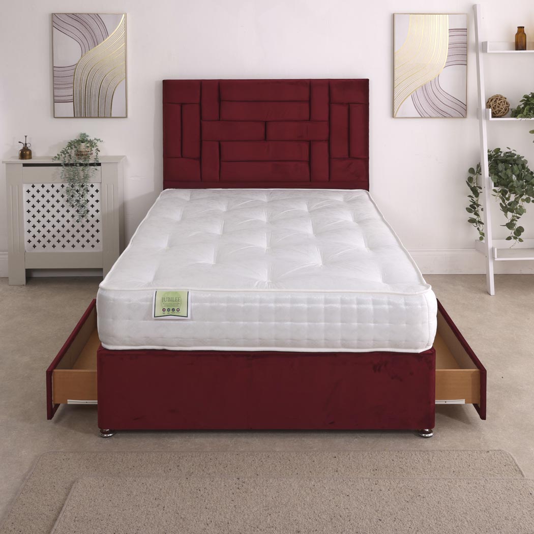 Jubilee 1000 Pocket Sprung Divan Bed Set
