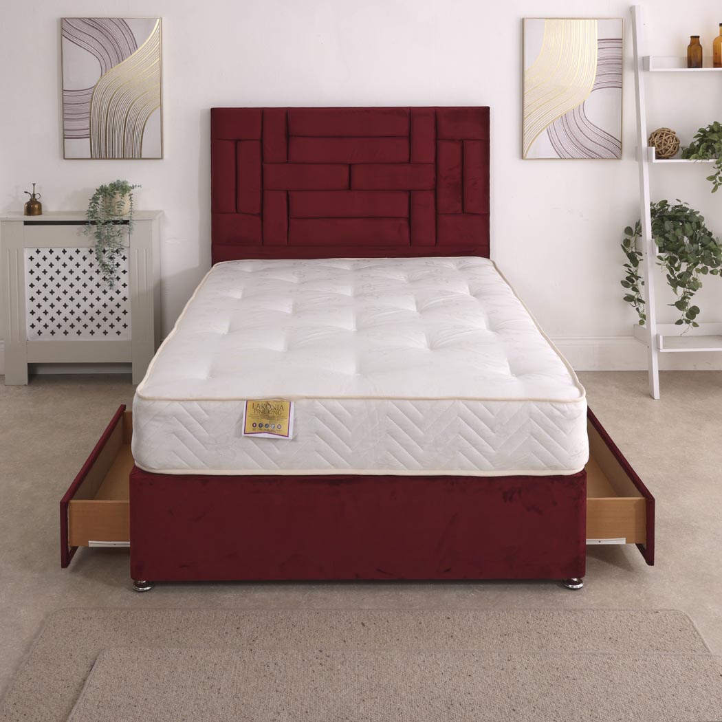 Lakonia Coil Sprung Divan Bed Set