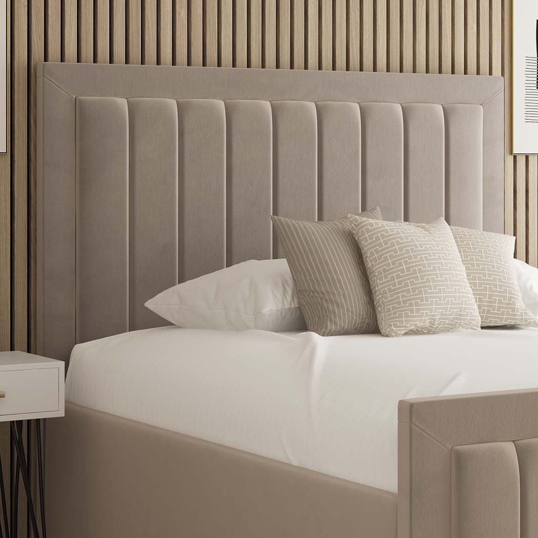 Malaga Fabric Upholstered Bed Frame