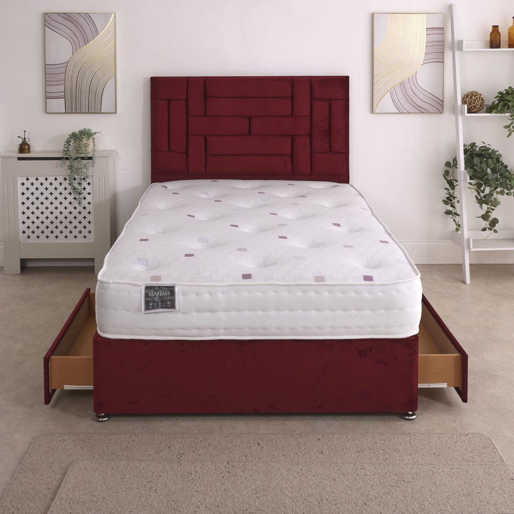 Mayfair 1000 Pocket Sprung Divan Bed Set