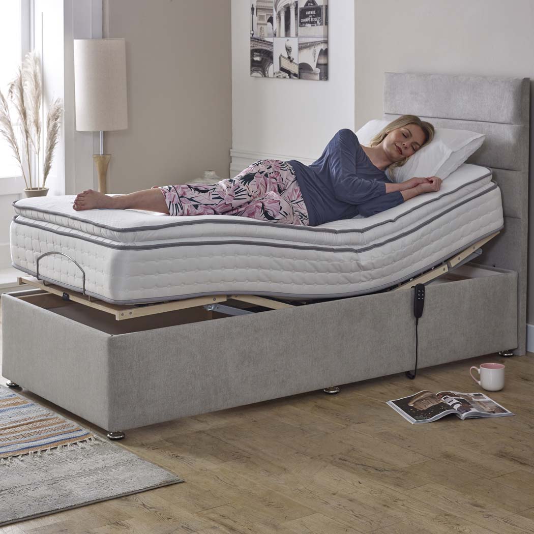 Mayfair 1000 Pocket Sprung Luxury Pillow Top Electric Adjustable Bed Set