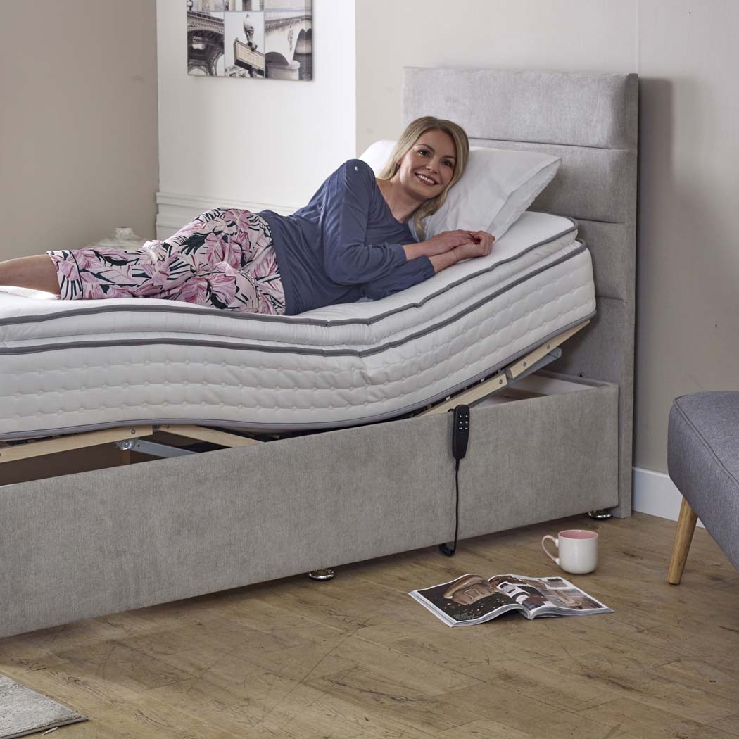 Mayfair 1000 Pocket Sprung Luxury Pillow Top Electric Adjustable Bed Set