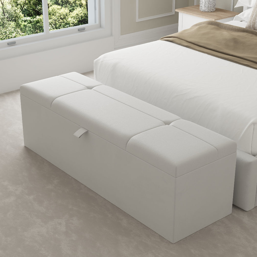 Miami Fabric Upholstered Blanket Box