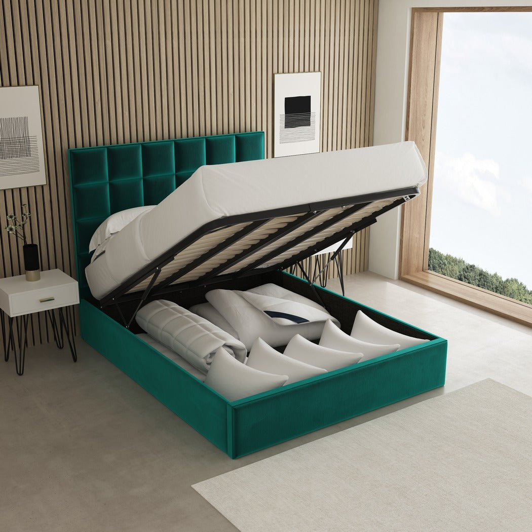 Milan Fabric Upholstered Bed Frame