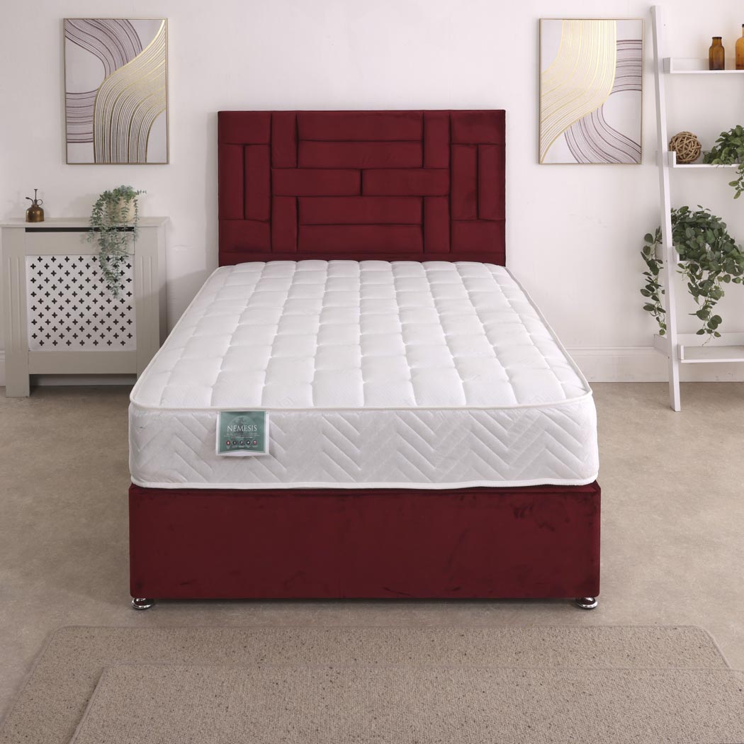 Nemesis Coil Sprung Divan Bed Set