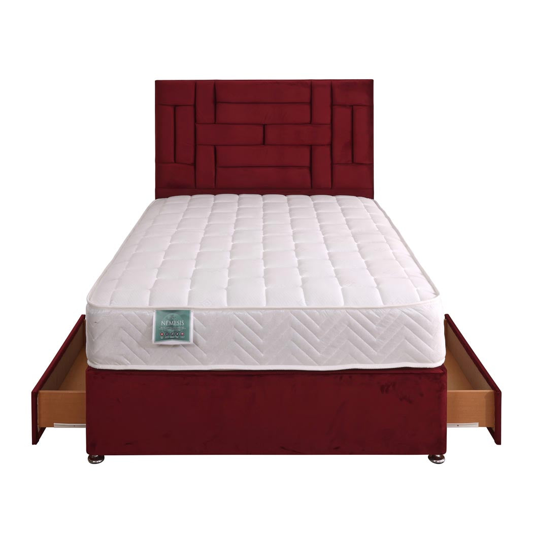 Nemesis Coil Sprung Divan Bed Set