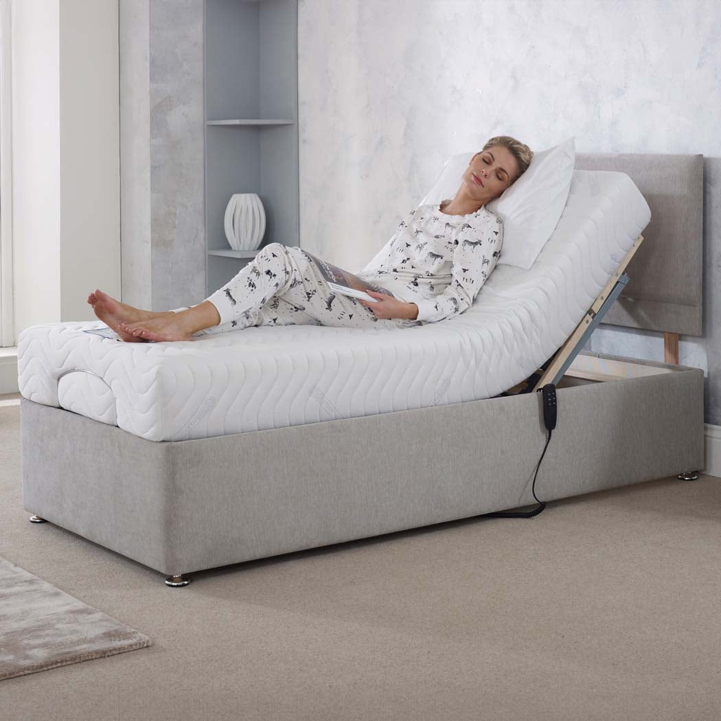 Ortho Memory Electric Adjustable Bed Set