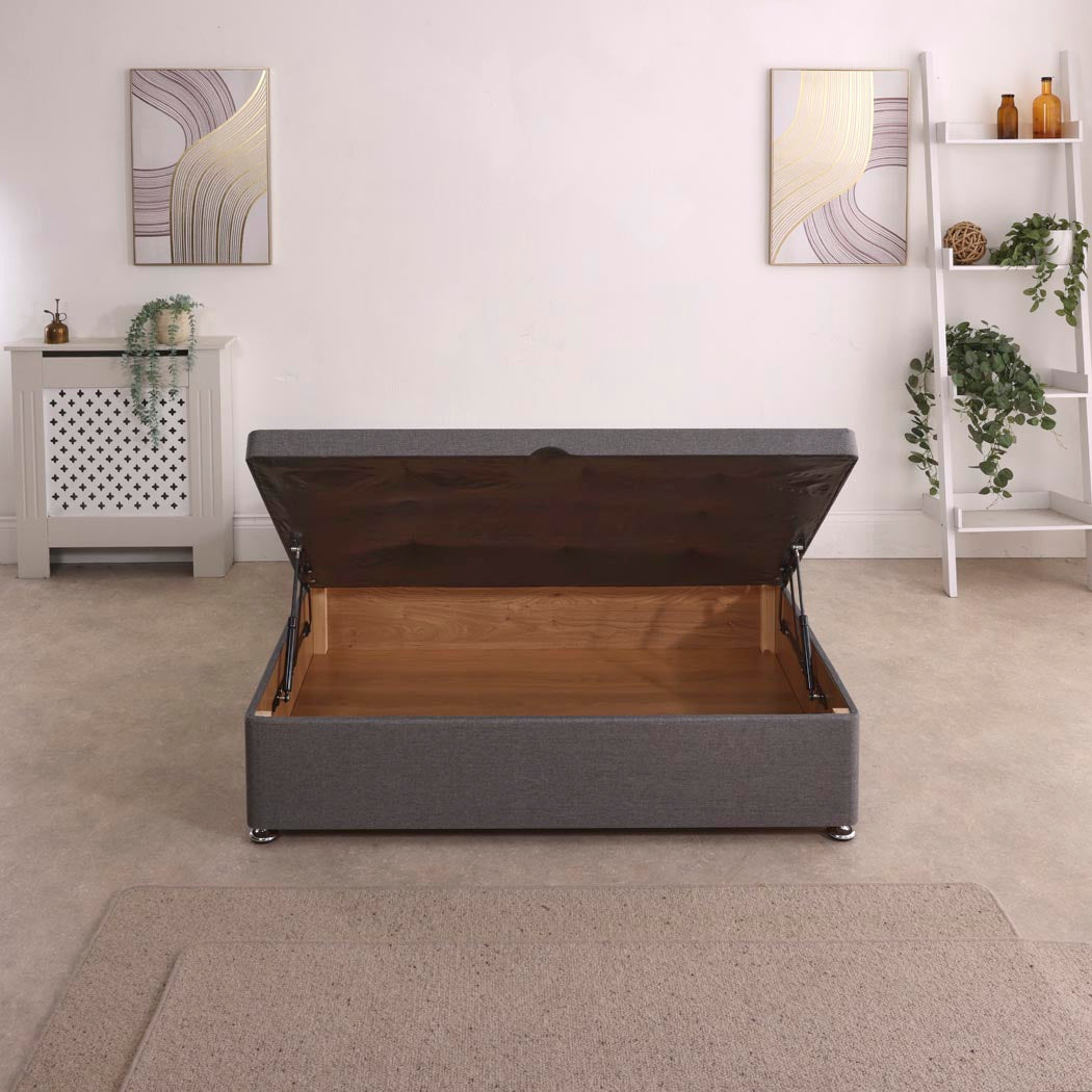 Ottoman Storage Half End Lift Divan Bed Base