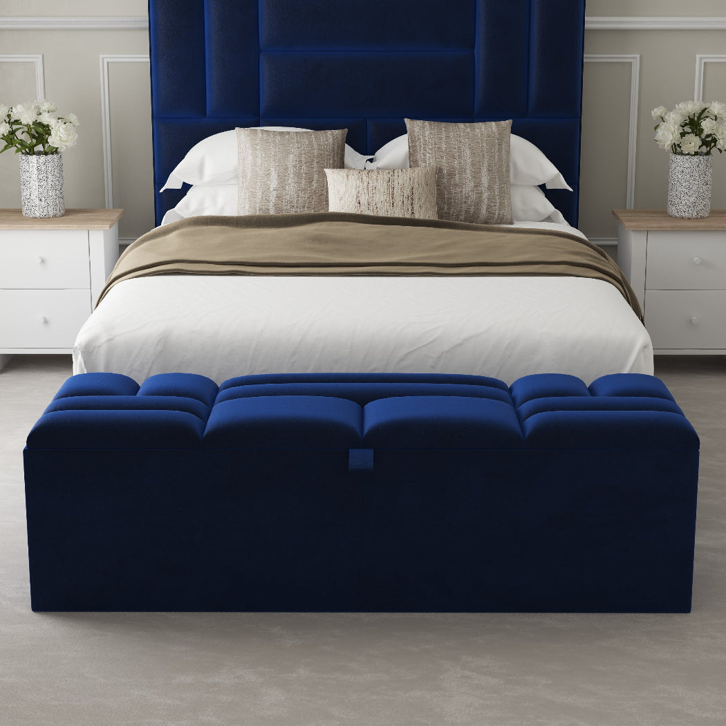 Picasso Fabric Upholstered Blanket Box