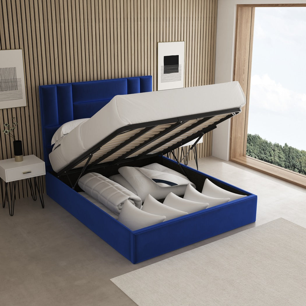 Picasso Fabric Upholstered Bed Frame