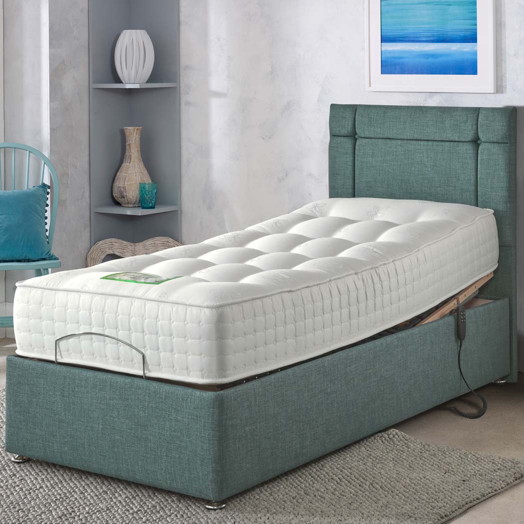 Premier Natural 1500 Pocket Sprung Electric Adjustable Bed Set
