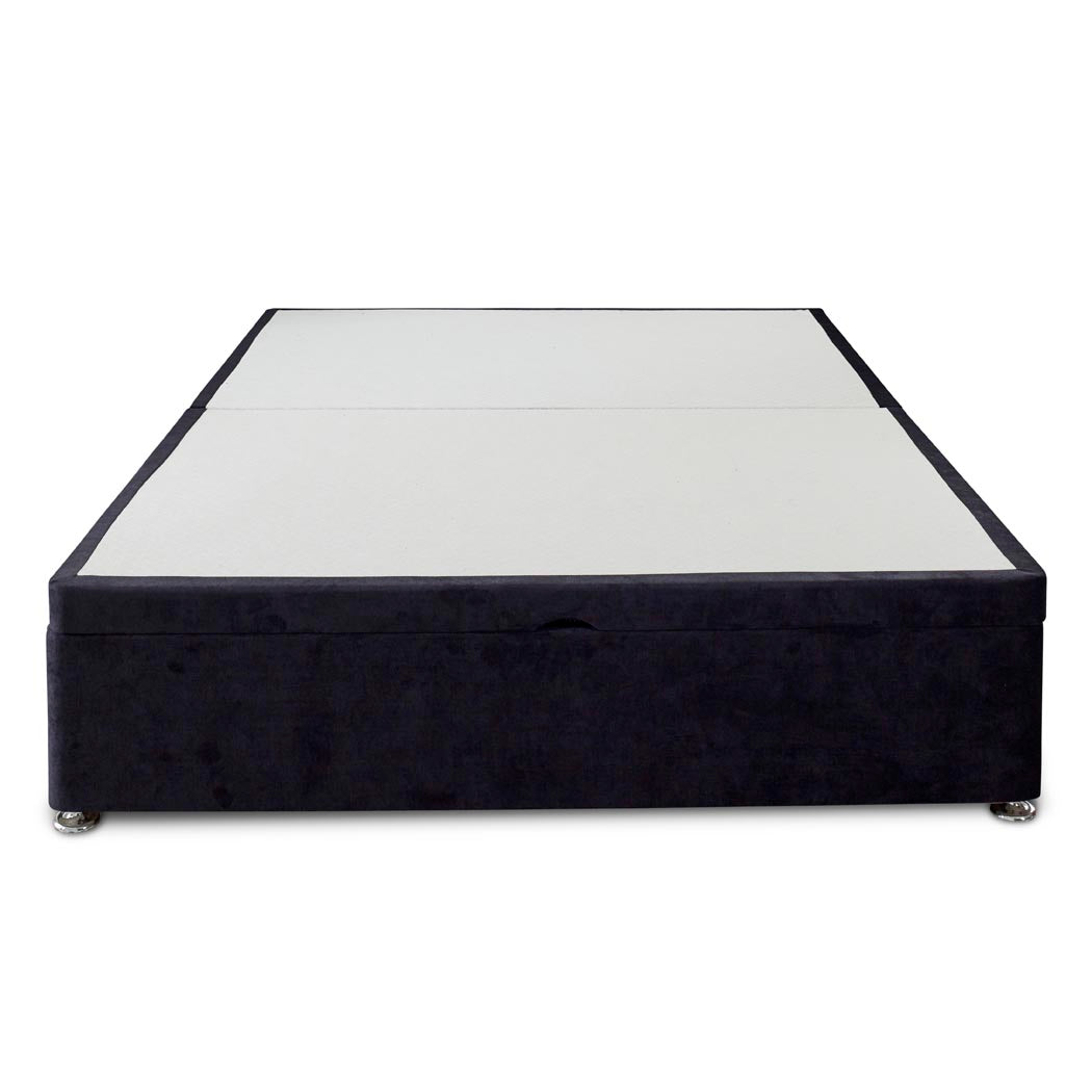 Premium Half End Lift Ottoman Storage Divan Bed Base With Drawers