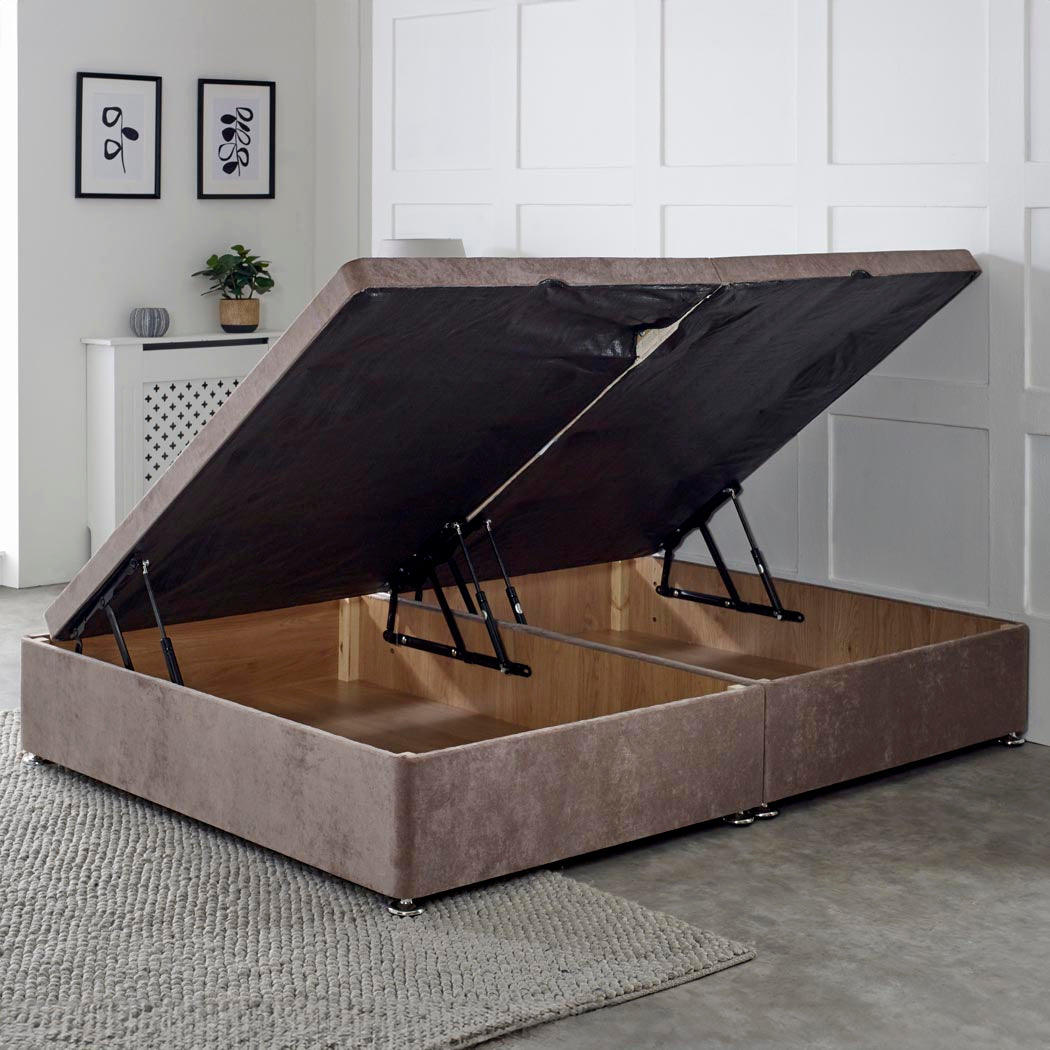 Premium Side Lift Ottoman Storage Divan Bed Base