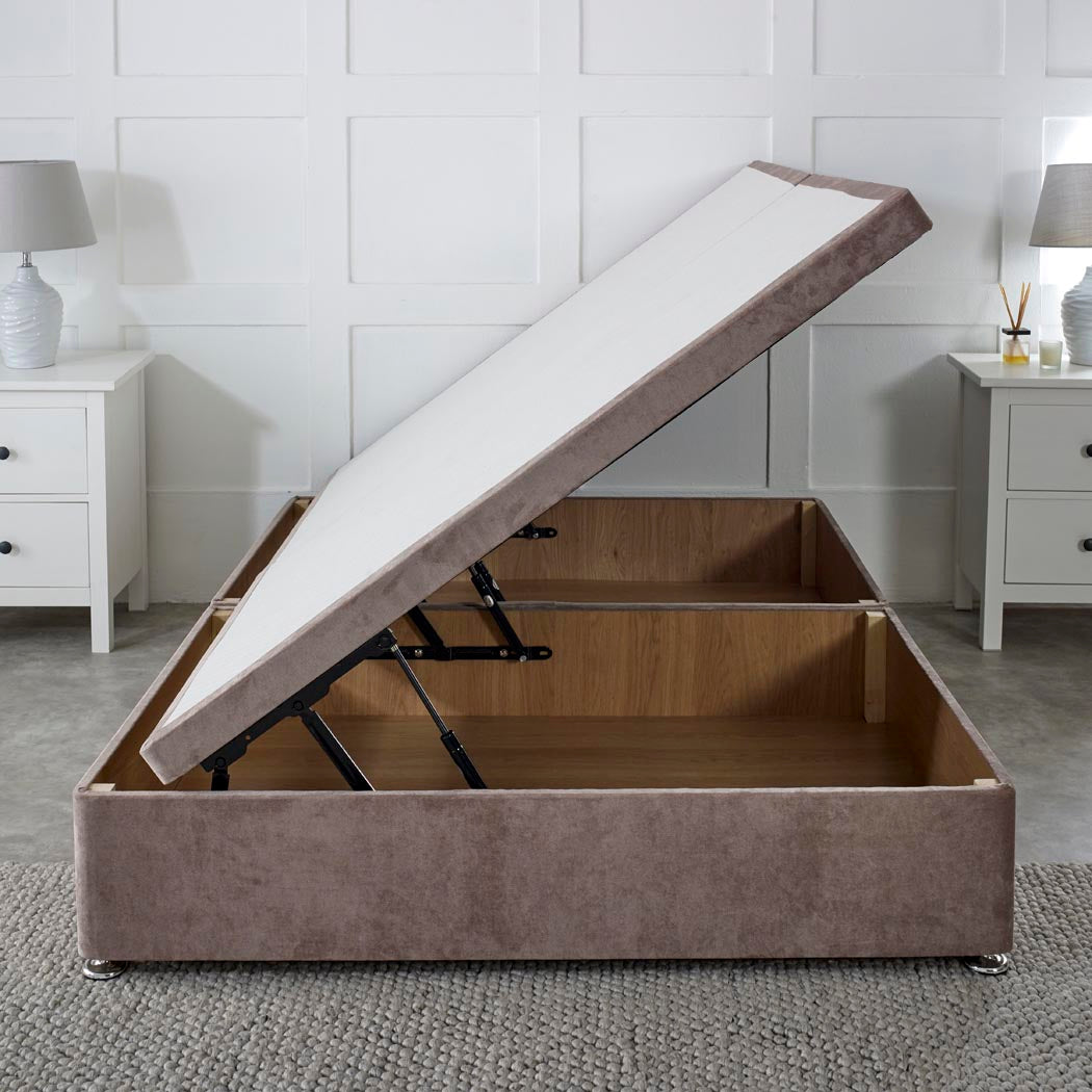 Premium Side Lift Ottoman Storage Divan Bed Base