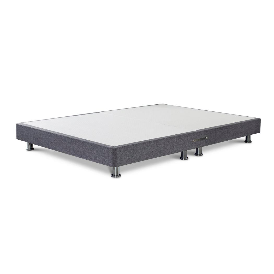 Premium Divan Bed Base on Chrome Metal Legs