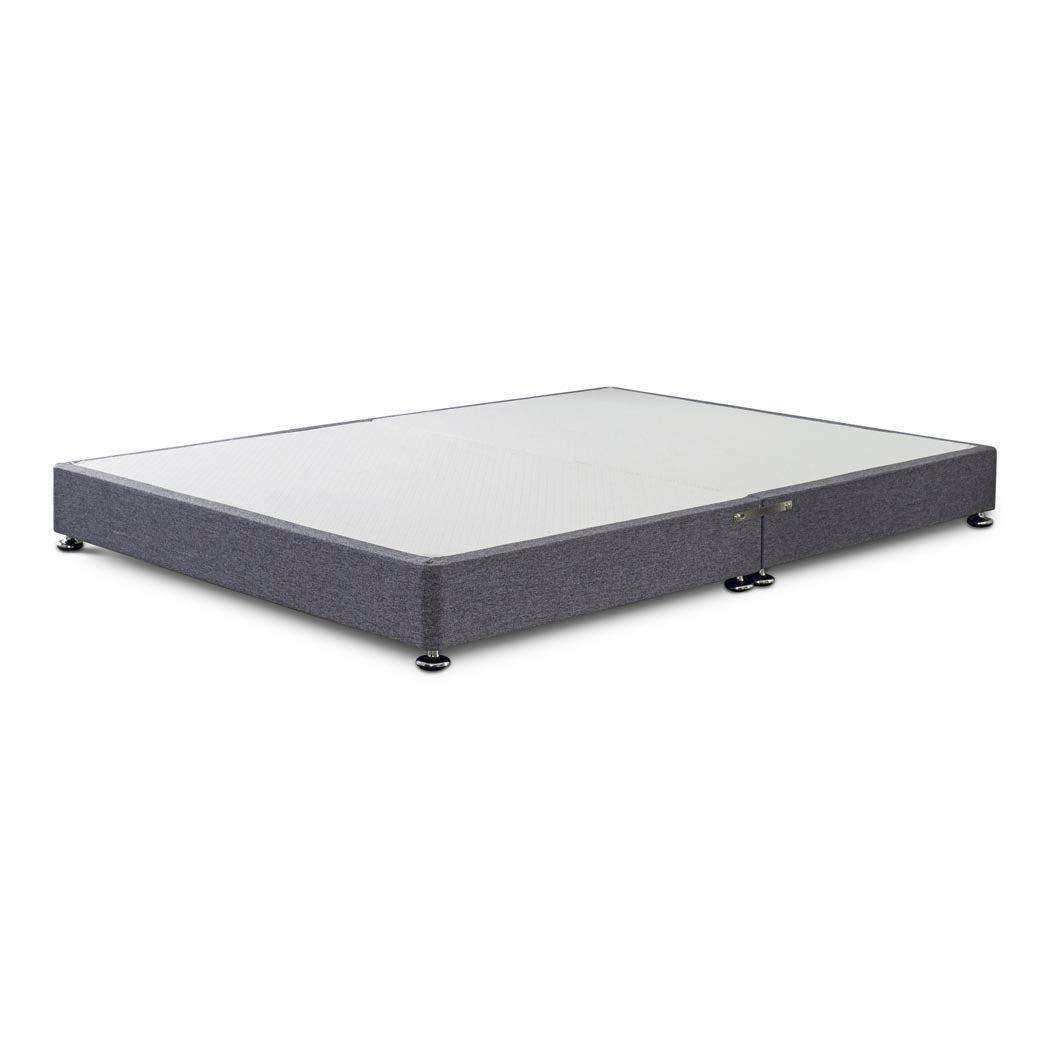 Premium Low Divan Bed Base On Chrome Glides