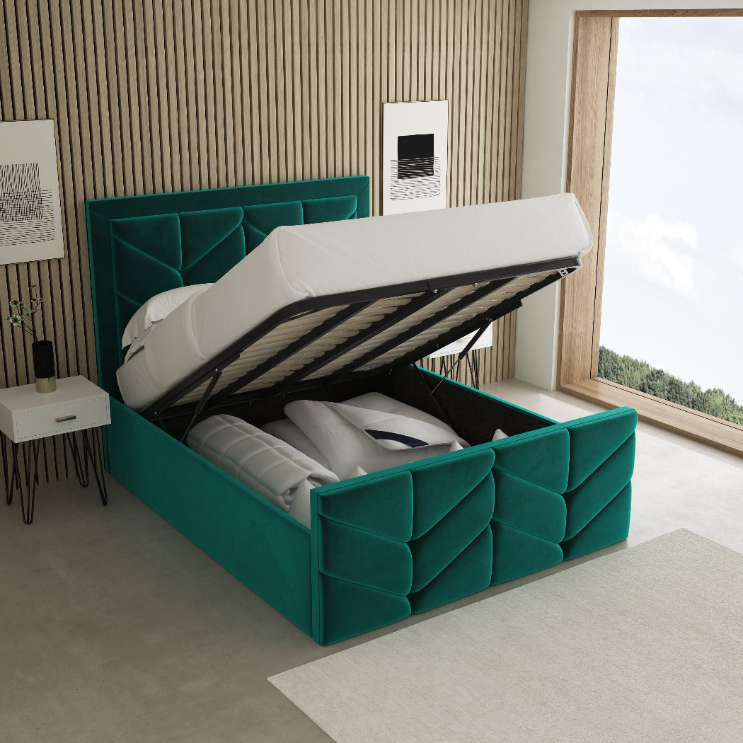 Seville Fabric Upholstered Bed Frame