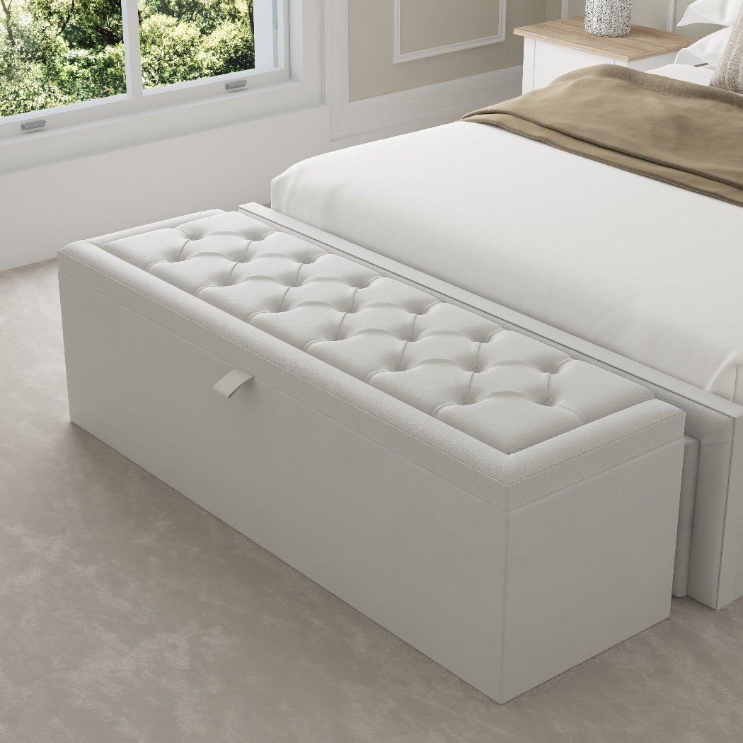 Siena Fabric Upholstered Blanket Box