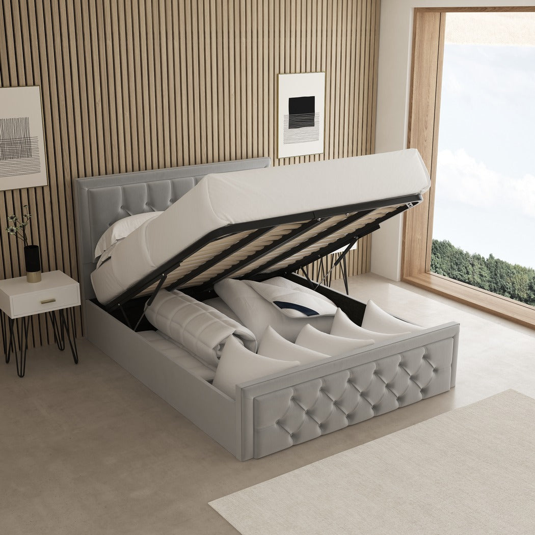 Siena Fabric Upholstered Bed Frame