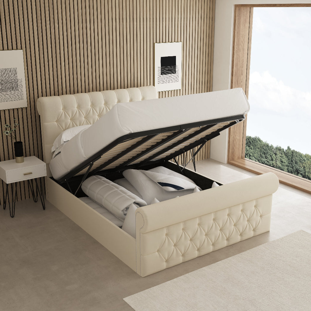 Winchester Chesterfield Fabric Upholstered Bed Frame