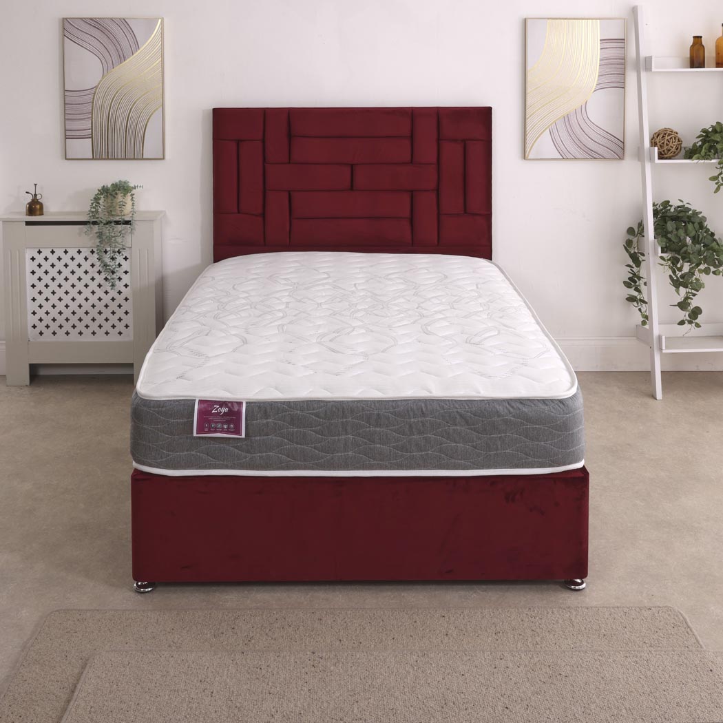 Zoya Coil Sprung Divan Bed Set