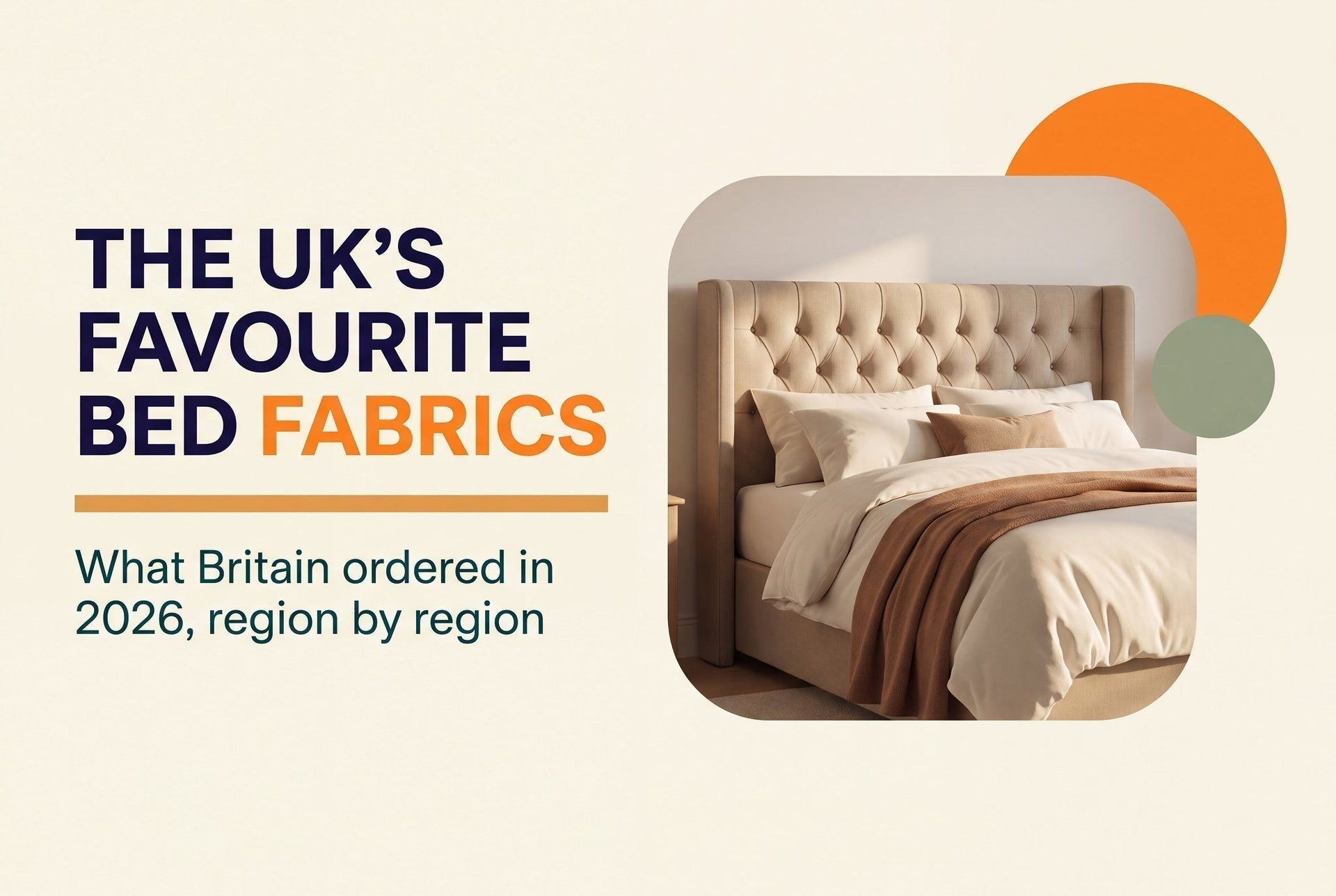 Most Popular Bedroom Fabric Colours by Region