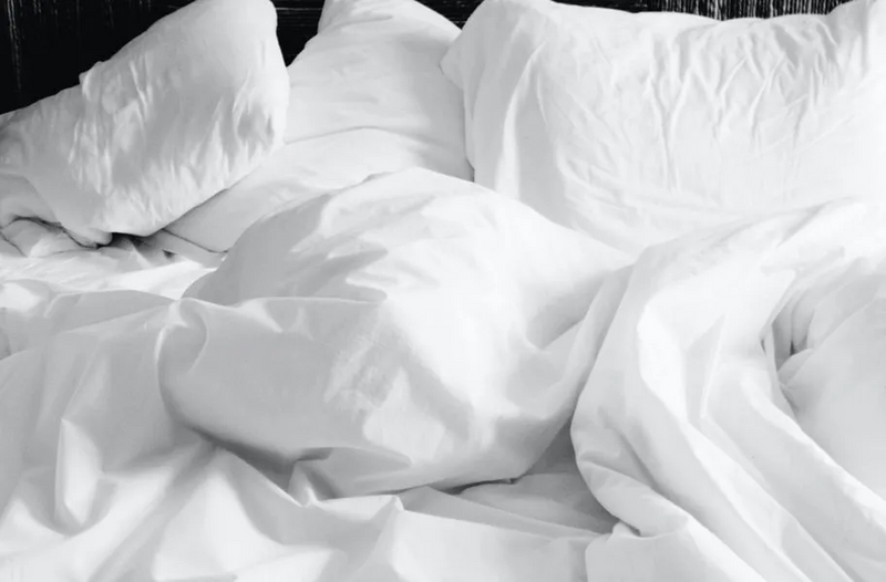 Duvets, bed sheets and pillows