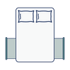 2 Drawers end