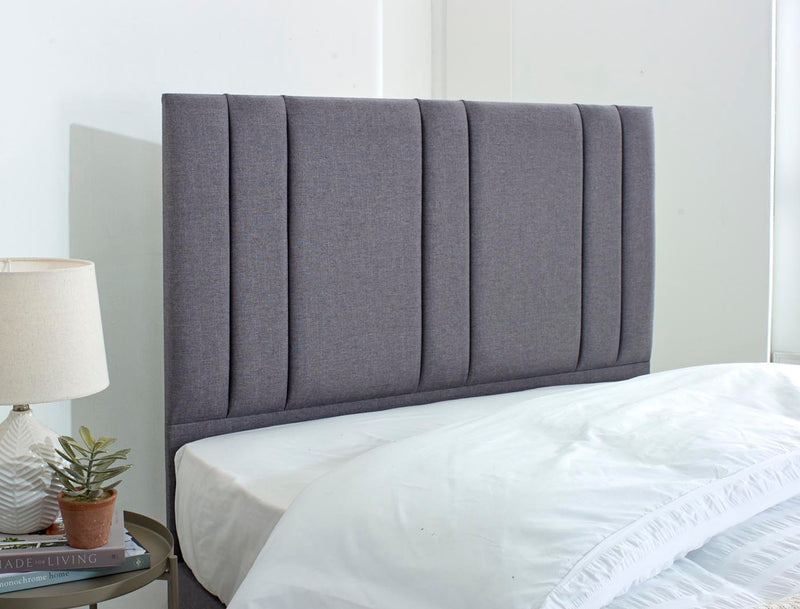 Alaska headboard from comfybedss in grey