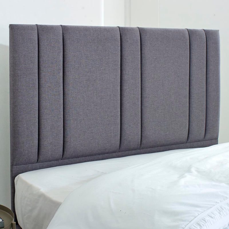 Alaska Floor Standing Upholstered Headboard – front view