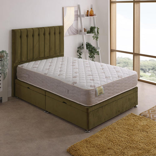 Aphrodite Coil Sprung Ottoman Side Lift Bed Set